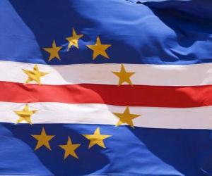 yapboz Cape Verde bayrağı